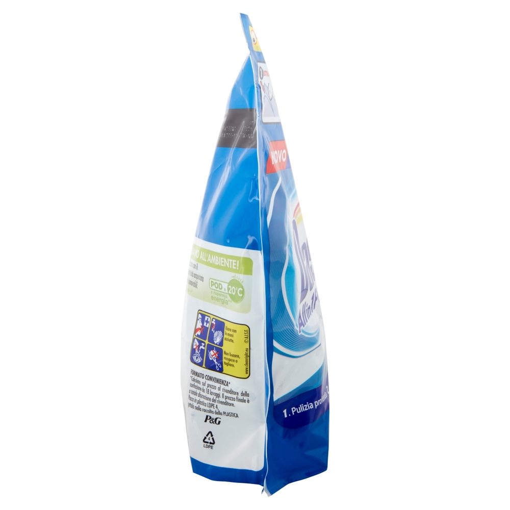 Dash PODS Allin1 Detersivo Lavatrice in Capsule per Bucato Classico 50 Lavaggi 1260 g